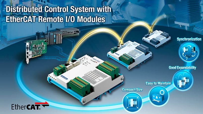 Advantech Launches EtherCAT Remote I/O Modules For Distributed Control ...